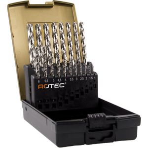 Rotec 19 dlg. Cassette Spiraalboren Gesl. SN 1,0-10,0x0,5 mm () - 9000022