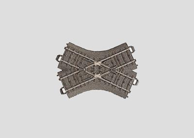 Märklin 24649 H0 C-rail kruising 103,3 mm, 48,6°