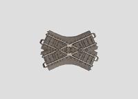 Märklin 24649 H0 C-rail kruising 103,3 mm, 48,6°