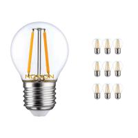Voordeelpak 10x Noxion Lucent LED Lustre E27 2.6W 827 Gloeilamp | Vervanger voor 25W