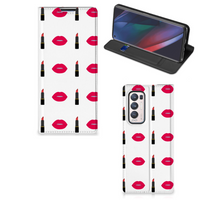 OPPO Find X3 Neo Hoesje met Magneet Lipstick Kiss