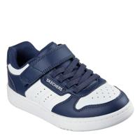 Skechers Quick Street sneakers voor jongens, marineblauw/wit., 1.5 Little Kid