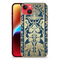 iPhone 14 Plus TPU Case Beige Flowers - thumbnail