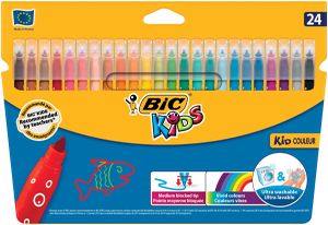 Bic viltstift Kid Couleur 24 stiften