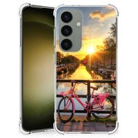 Samsung Galaxy S24 Telefoonhoesje met valbescherming Amsterdamse Grachten - thumbnail