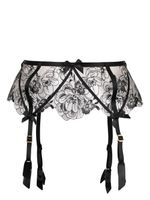 Agent Provocateur porte-jarretelles Kalia en dentelle - Noir - thumbnail