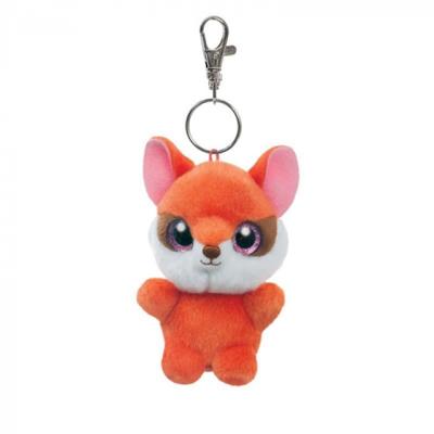 Aurora sleutelhanger YooHoo Sally vos junior 9 cm pluche oranje