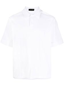 Roberto Collina polo en coton - Blanc