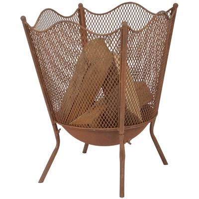 Esschert Design - Vuurkorf met gaas roest