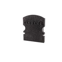 Reprofiel eindkap F-AU-02-08, 2 stuks, 14 mm, zwart 978542