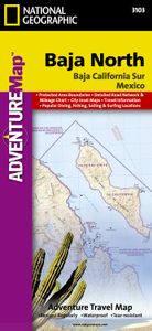 Wegenkaart - landkaart 3103 Adventure Map Baja California North - Baja