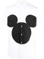 Comme Des Garçons Shirt chemise en coton à imprimé graphique - Blanc - thumbnail