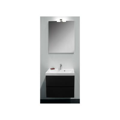 Badkamermeubel Roxanne 60 cm antraciet incl. spiegel