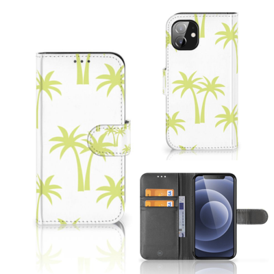 Apple iPhone 12 Mini Hoesje Palmtrees Apple iPhone 12 Mini Hoesje Palmtrees