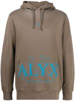 1017 ALYX 9SM hoodie à logo imprimé - Tons neutres