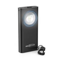 Mini luce con funzione boost, ricaricabile, piccola e potente, incl. magneti di montaggio, clip e mini moschettone.
