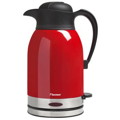 Bestron ATW1600 waterkoker 1,5 l Zwart, Rood 1600 W Bestron ATW1600 waterkoker 1,5 l Zwart, Rood 1600 W