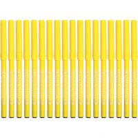Colortime stiften lijndikte 2 mm citroengeel 18 stuks