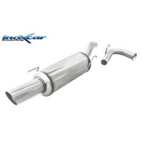 InoxCar uitlaat passend voor Renault Clio I 1.4 80pk -1998 1x90mm Rally IXRECL0290RA