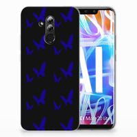 Huawei Mate 20 Lite TPU bumper Vlinder Patroon - thumbnail