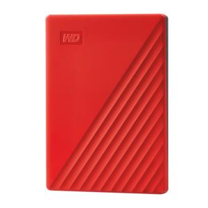 WD My Passport 4 TB Externe harde schijf (2,5 inch) USB 3.2 Gen 1 (USB 3.0) Rood WDBPKJ0040BRD-WESN