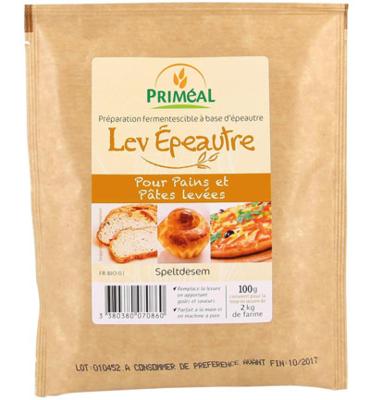 Priméal Zuurdesem Spelt Bio (100g) Priméal Zuurdesem Spelt Bio (100g)