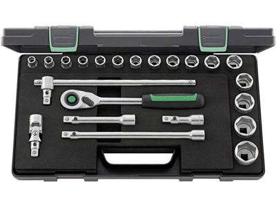 Stahlwille 52/16/6QR KN 96031480 Dopsleutelset 1/2 (12.5 mm) 22-delig