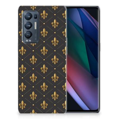 OPPO Find X3 Neo TPU bumper Franse Lelie