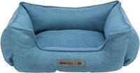 TRIXIE Bed Talis, hoekig, 80 × 60 cm, blauw - 37564