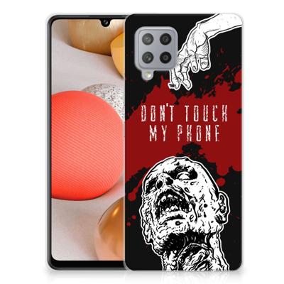 Samsung Galaxy A42 Silicone-hoesje Zombie Blood Samsung Galaxy A42 Silicone-hoesje Zombie Blood