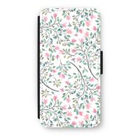 Sierlijke bloemen: iPhone 8 Plus Flip Hoesje