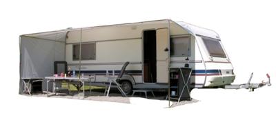 Eurotrail schuifluifel Caravan 740 x 240 cm polyester grijs Eurotrail schuifluifel Caravan 740 x 240 cm polyester grijs
