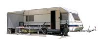 Eurotrail schuifluifel Caravan 740 x 240 cm polyester grijs