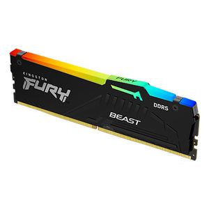 Kingston Technology FURY Beast RGB geheugenmodule 8 GB 1 x 8 GB DDR5 5600 MHz