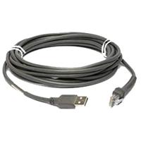 Zebra USB CBL SERIE A 15FT RECHT - CBA-U10-S15ZAR (Barcode POS & Warehousing > Barcode Apparaat Accessoires) -)s +)a