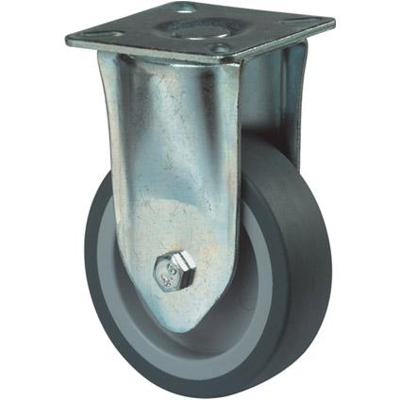 Kelfort 75mm Grijs Rubber Bokwiel 50kg - 1519728