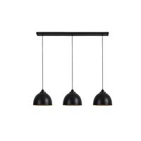 Light & Living Hanglamp Kylie - Zwart - 135x30x26cm - 3L - Rond - Metaal - Plafondlamp hangend - Hanglampen voor eettafel & woonkamer - Verlichting