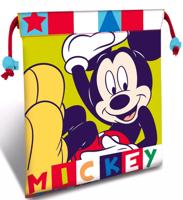 Disney lunchtas Mickey Mouse junior 22 cm polyester geel/blauw
