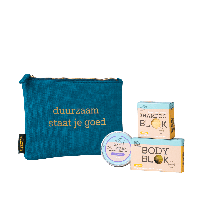 Cadeautip Bamboe toilettas & Mango set M/L