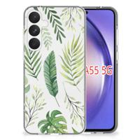 Samsung Galaxy A55 TPU Case Leaves - thumbnail