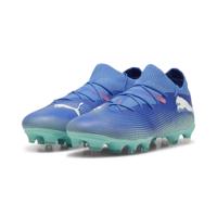 PUMA Future 7 Match Gras / Kunstgras Voetbalschoenen (MG) Dames Blauw Turquoise Wit