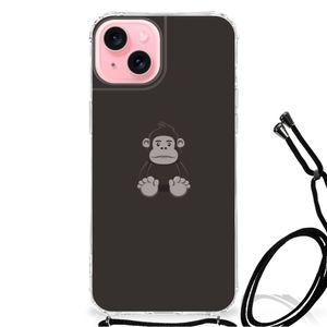 iPhone 15 Plus Stevig Bumper Hoesje Gorilla