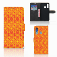 Huawei Nova 4 Telefoon Hoesje Batik Oranje