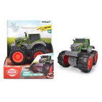 Dickie Toys Fendt Monster Tractor met Frictie 9 cm - thumbnail