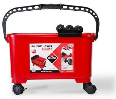 Rubi Rubiclean Triple Superpro Sponsbak | 23L | 53 x 28 x 37 cm - 21995 Rubi Rubiclean Triple Superpro Sponsbak | 23L | 53 x 28 x 37 cm - 21995