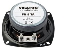 Visaton FR 8 TA - 4 Ohm 3.3 inch 8 cm Breedband-luidspreker 10 W 4 Ω - thumbnail