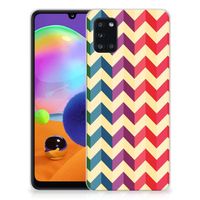 Samsung Galaxy A31 TPU bumper Zigzag Multi Color - thumbnail