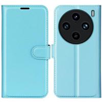 vivo X100 Pro Wallet Case met Magnetische Sluiting - Blauw - thumbnail