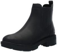 Timberland Dames sportieve enkellaarsjes Brimfield Chelsea TB0A2PBBW02 zwart, Black Full Grain, 38 EU