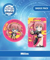 That Time I Got Reincarnated as a Slime Pin Badges 2-Pack Milim - thumbnail